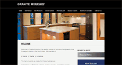 Desktop Screenshot of graniteworkshop.co.nz